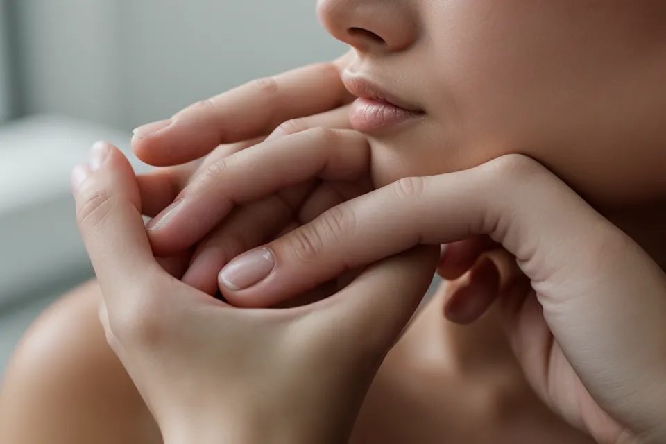 Artistic close-up representing smooth, healthy tooth enamel maintained through a dental anxiety oral care routine.